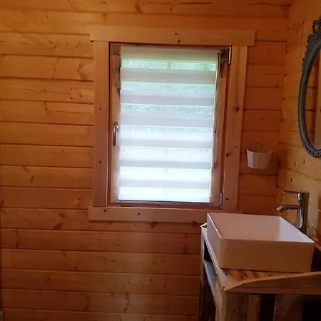 Chalet Au Fond Du Jardin Ferienhaus Saint-Savin (Gironde)